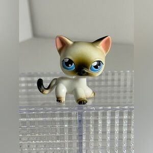 Vintage Littlest Pet Shop Siamese Cat